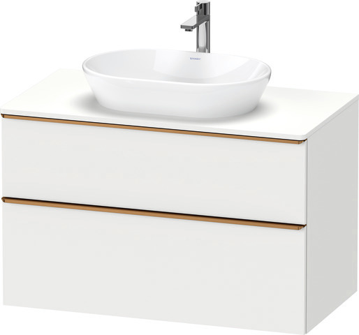 Duravit Waschtischunterschrank wandhängend „D-Neo“ 100 × 66,4 × 55 cm