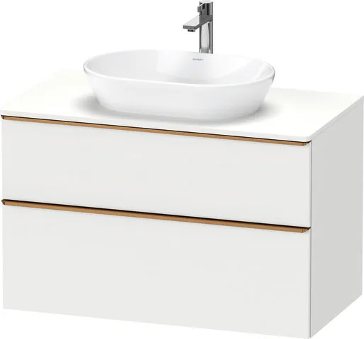 Duravit Waschtischunterschrank wandhängend „D-Neo“ 100 × 66,4 × 55 cm in Weiß Matt