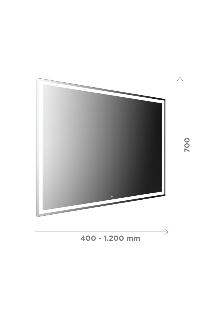 emco Lichtspiegel „MI 180“ 40 × 70 cm