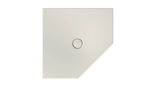 Bette fünfeck Duschwanne „BetteFloor Caro“ 90 × 90 cm in Flax