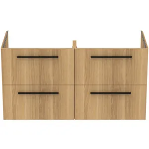 Ideal Standard Waschtischunterschrank „i.lifeB“ 120 × 63 × 50,5 cm Eiche Natur