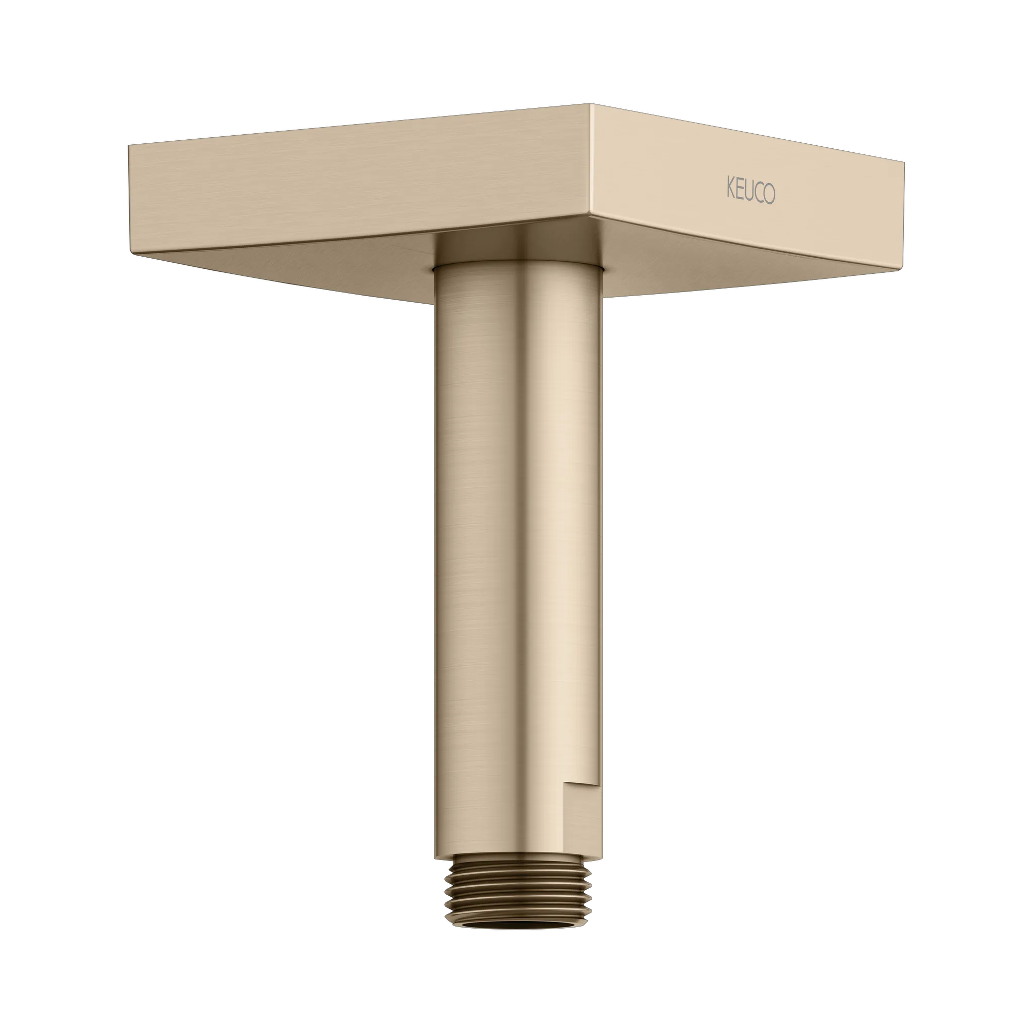 Edition 300 53089030102 Brausearm Deckenanschluß eckig 100 mm Bronze gebürstet Edition 300 53089030102 Brausearm Deckenanschluß eckig 100 mm Bronze gebürstet