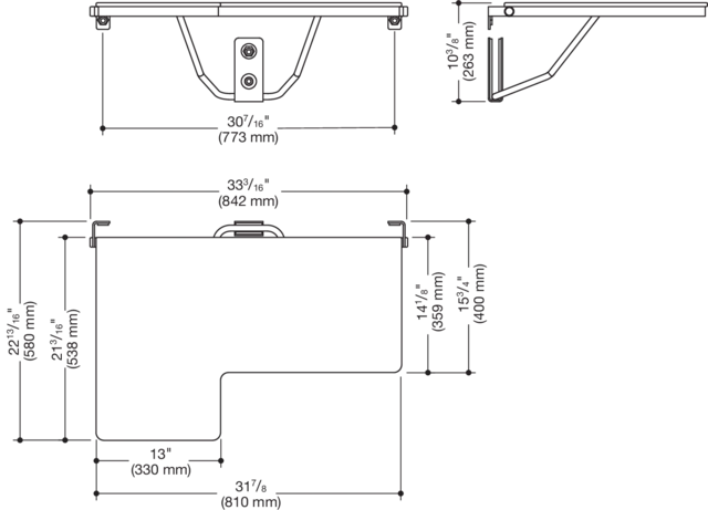 Duschklappsitz „System 900“