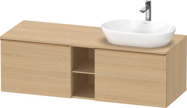 Duravit Waschtischunterschrank wandhängend „D-Neo“ 140 × 45,9 × 55 cm in Eiche Natur Duravit Waschtischunterschrank wandhängend „D-Neo“ 140 × 45,9 × 55 cm in Eiche Natur