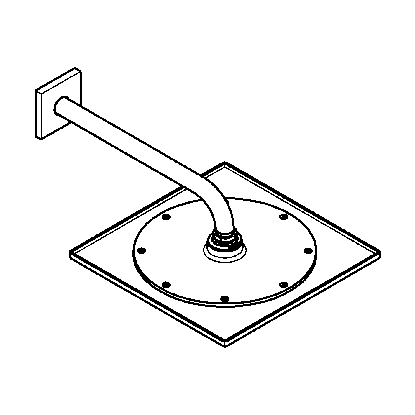 Kopfbrauseset Rainshower Aqua 10" 26860, mit Kopfbrause Rainshower Aqua 10", Brausearm 286mm, 9,5 l/min Durchflusskonstanthalter, chrom Kopfbrauseset Rainshower Aqua 10" 26860, mit Kopfbrause Rainshower Aqua 10", Brausearm 286mm, 9,5 l/min Durchflusskonstanthalter, chrom