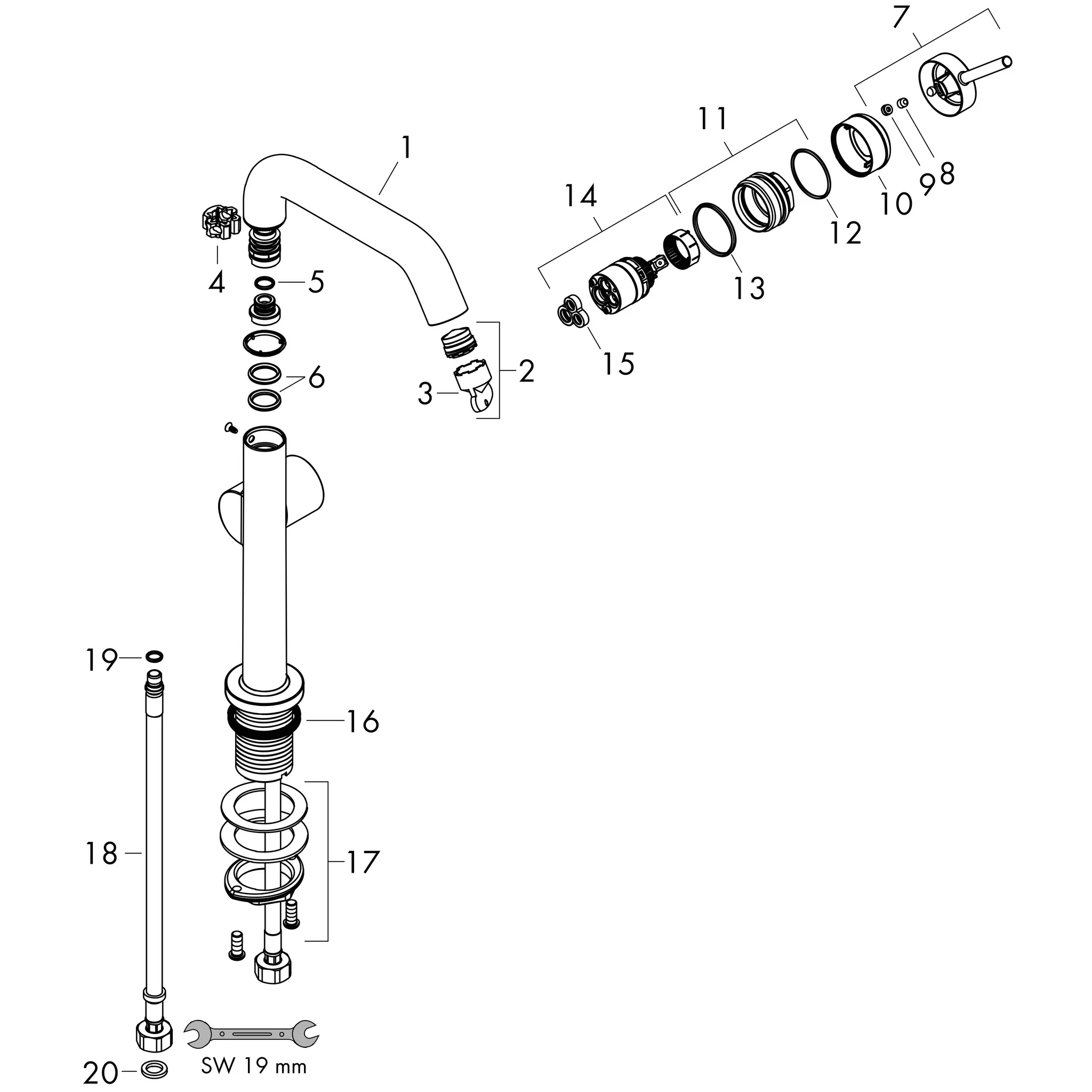Tecturis S Einhebel-Waschtischmischer 210 Fine CoolStart EcoSmart+ mit Schwenkauslauf und Push-Open Ablaufgarnitur Chrom Tecturis S Einhebel-Waschtischmischer 210 Fine CoolStart EcoSmart+ mit Schwenkauslauf und Push-Open Ablaufgarnitur Chrom