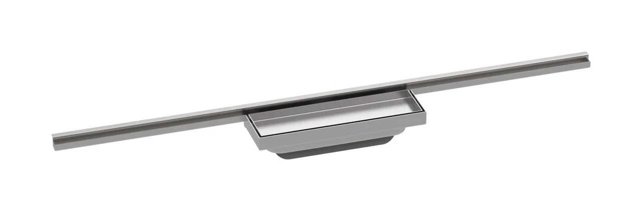 Hansgrohe RainDrain Minimalistic Duschrinne 800 mm, wandangebunden, befliesbar, Edelstahl V2A, höhenverstellbar Hansgrohe RainDrain Minimalistic Duschrinne 800 mm, wandangebunden, befliesbar, Edelstahl V2A, höhenverstellbar
