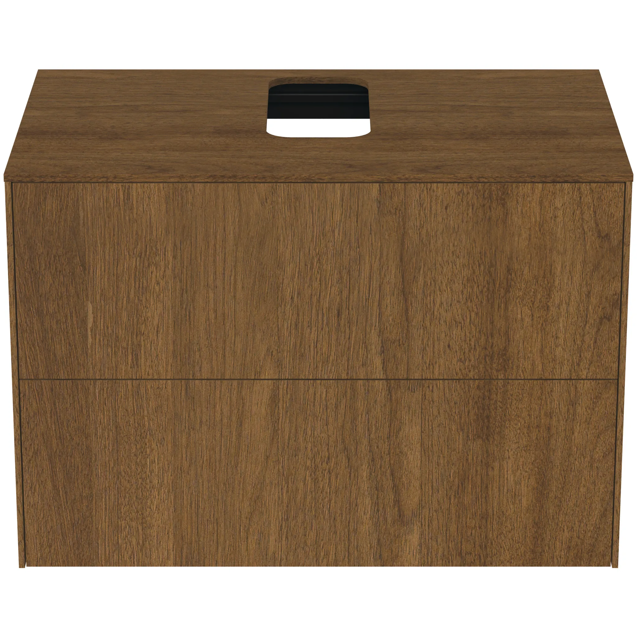 Ideal Standard Waschtischunterschrank Conca, Walnuss Dunkel Ideal Standard Waschtischunterschrank Conca, Walnuss Dunkel