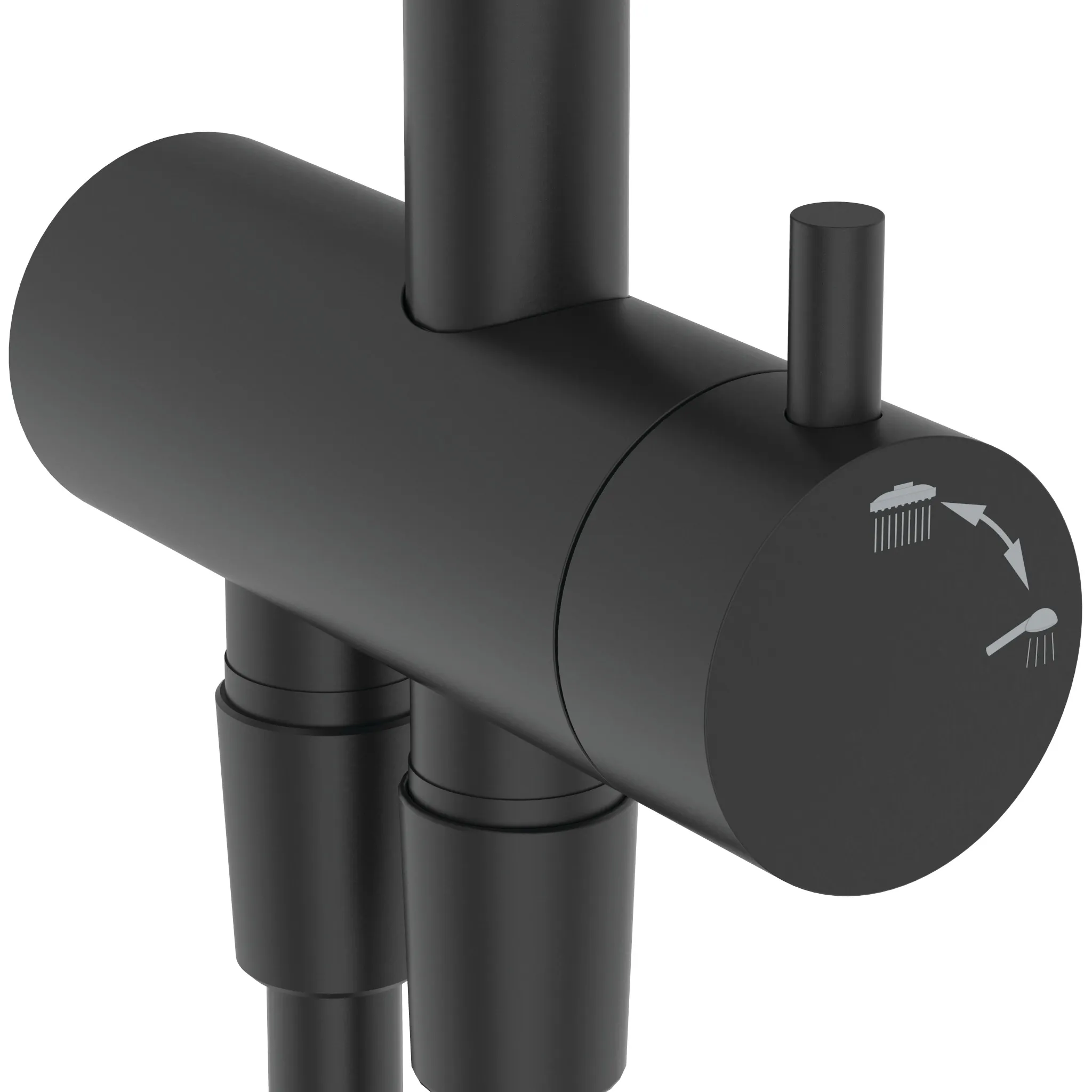 Ideal Standard IdealRain Duschsystem BC747XG Silk Black Ideal Standard IdealRain Duschsystem BC747XG Silk Black