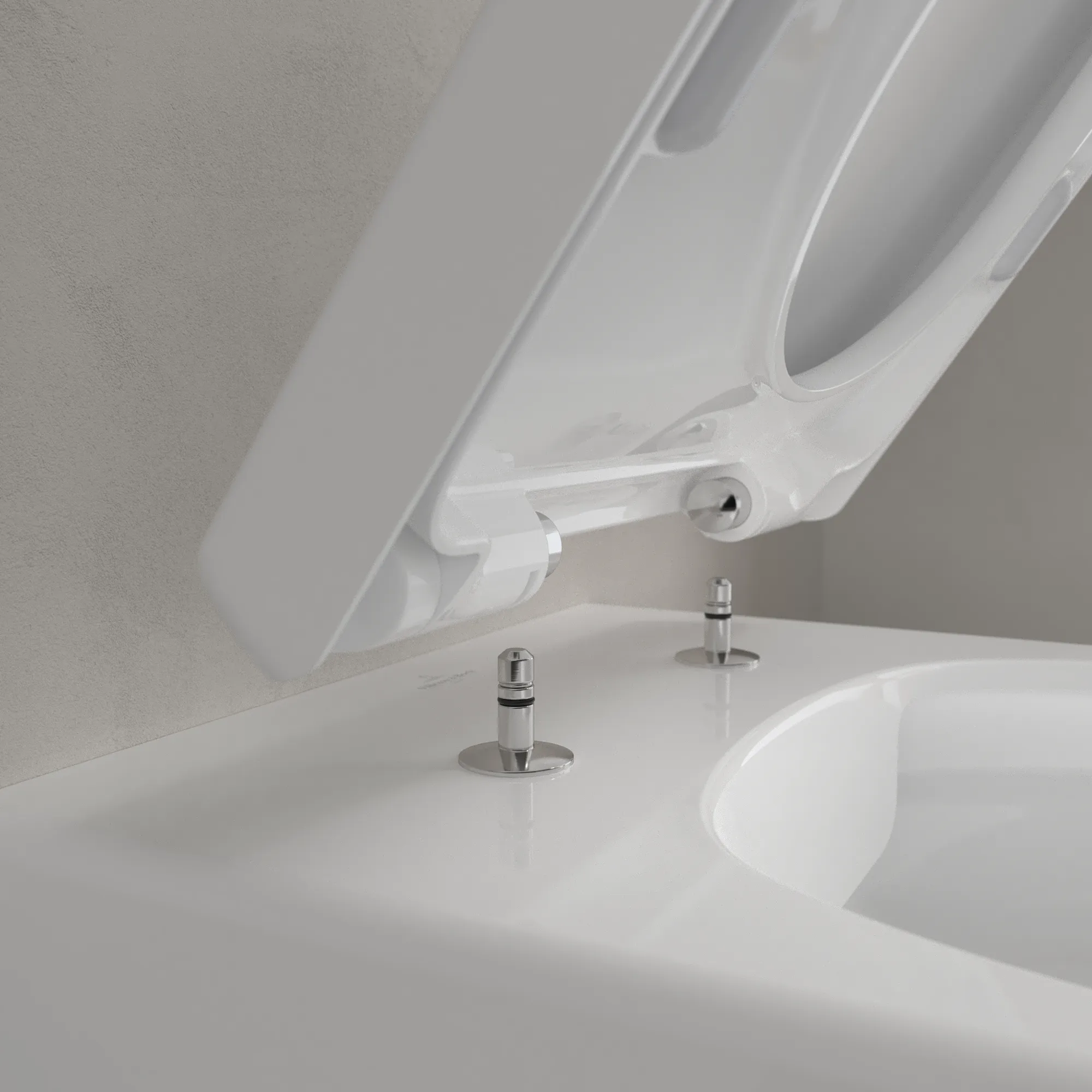 Wand-Tiefspül-WC Combi-Pack DirectFlush „Avento“ 37 × 31,5 cm in Weiß Alpin, ohne Spülrand Wand-Tiefspül-WC Combi-Pack DirectFlush „Avento“ 37 × 31,5 cm in Weiß Alpin, ohne Spülrand