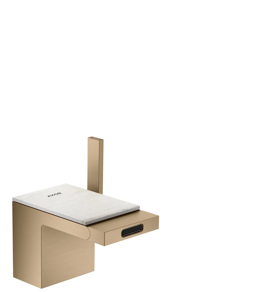 Hansgrohe AXOR MyEdition Platte 117 mm Marmor Lasa Covelano Vena Oro abnehmbar
