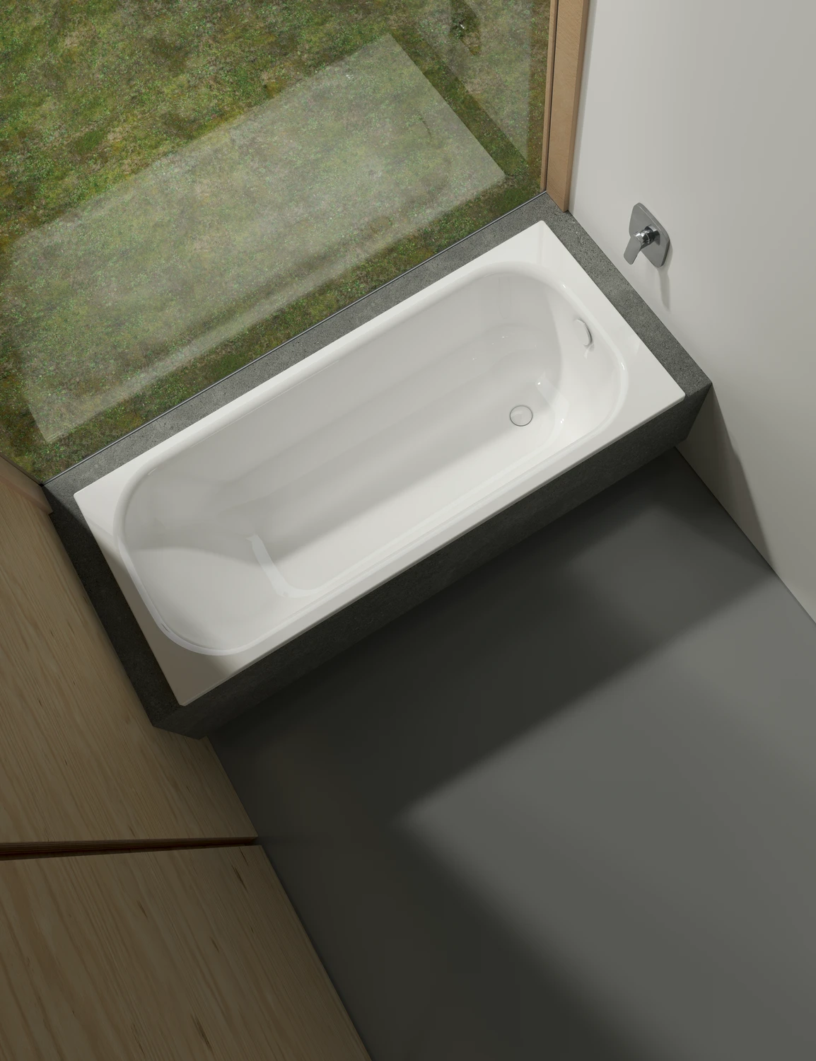Badewanne „BetteForm“ 160 × 70 cm in Edelweiß Badewanne „BetteForm“ 160 × 70 cm in Edelweiß