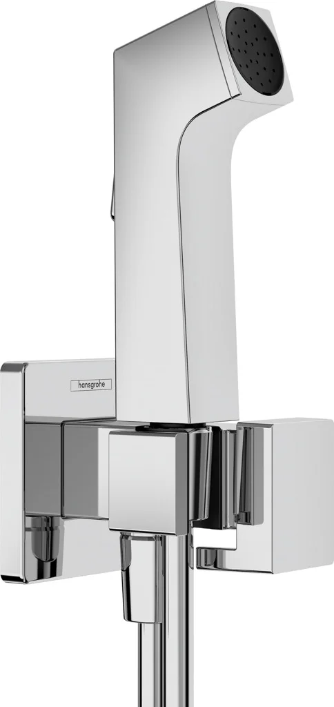 Hansgrohe Bidette Handbrause EcoSmart für Kaltwasser, Chrom, Brauseschlauch 1250 mm, Anschluss G 1/2 Hansgrohe Bidette Handbrause EcoSmart für Kaltwasser, Chrom, Brauseschlauch 1250 mm, Anschluss G 1/2