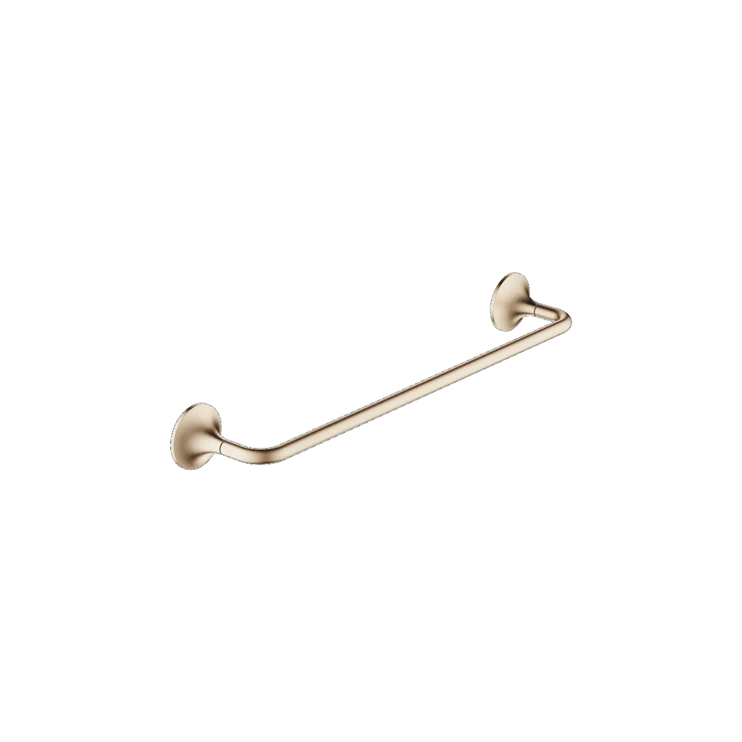 Dornbracht VAIA Badetuchhalter - Champagne gebürstet (22kt Gold), Stichmaß 450 mm, Breite 510 mm, Höhe 60 mm, Ausladung 88 mm