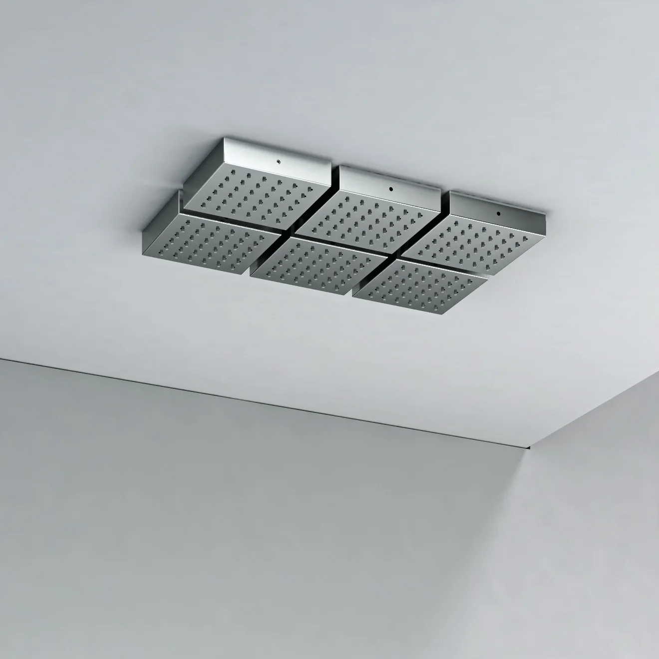 Hansgrohe AXOR ShowerSolutions Montageplatte für Kopfbrause im Mehrfachverbund – präzise und schallentkoppelt