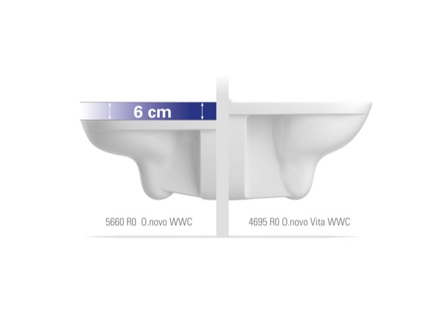 Tiefspül-WC „Vicare“ in weiß