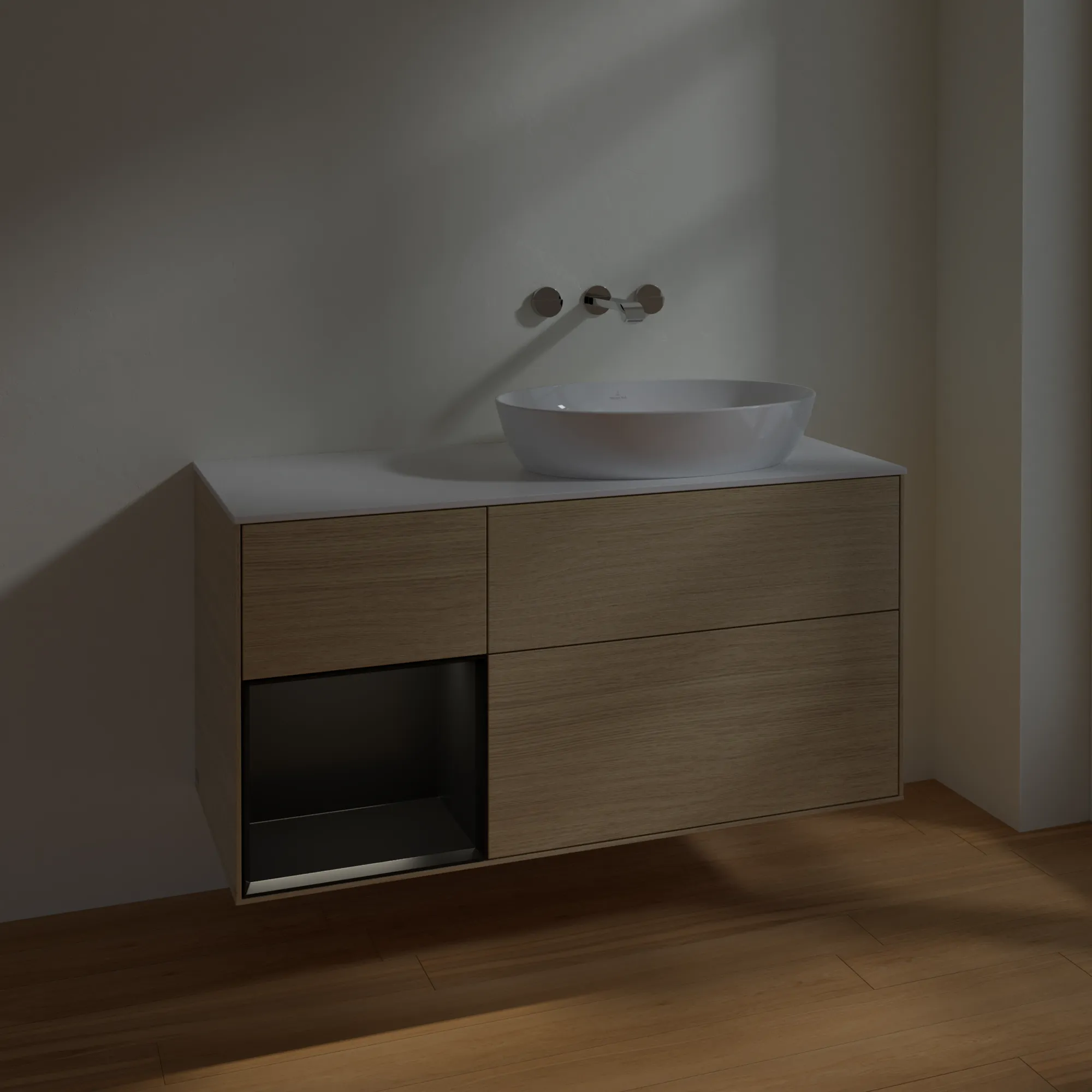 Villeroy & Boch Finion FA4 Waschbeckenunterschrank 1200x603x501mm mit Beleuchtung Villeroy & Boch Finion FA4 Waschbeckenunterschrank 1200x603x501mm mit Beleuchtung