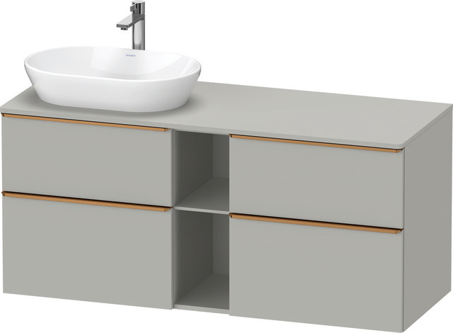 Duravit Waschtischunterschrank wandhängend „D-Neo“ 140 × 66,4 × 55 cm