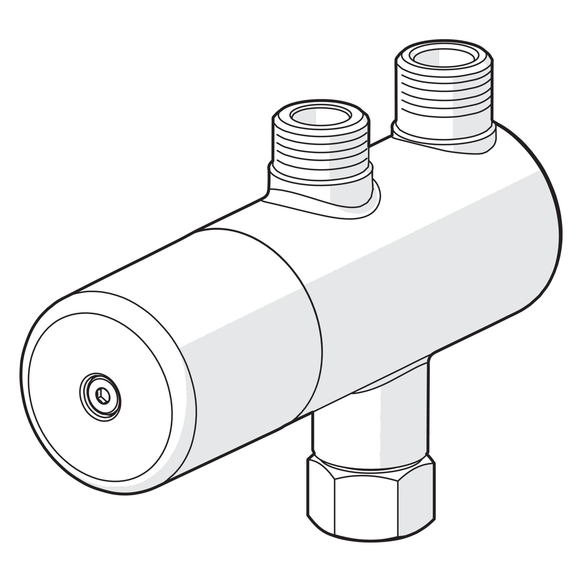 HA Sicherheits-Thermostat Vormischer HANSAMINIMAT 6341 Chrom