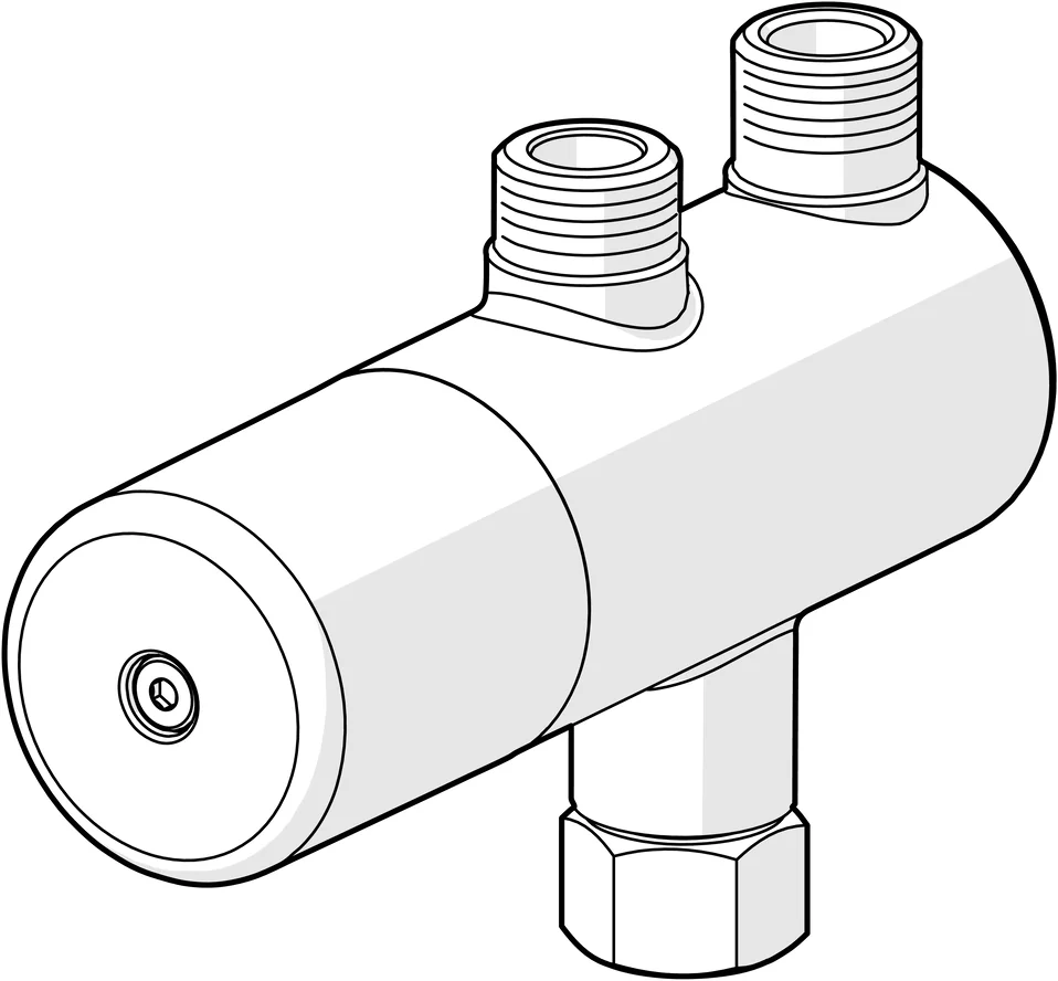 HansaMINIMAT Sicherheits-Thermostat Vormischer Chrom HansaMINIMAT Sicherheits-Thermostat Vormischer Chrom