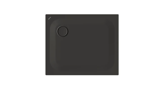 Bette rechteck Duschwanne „BetteUltra“ 900 × 750 mm mit BetteAntirutsch Pro, ohne Oberflächenveredelung, mit Minimum-Wannenträger, in Anthracite