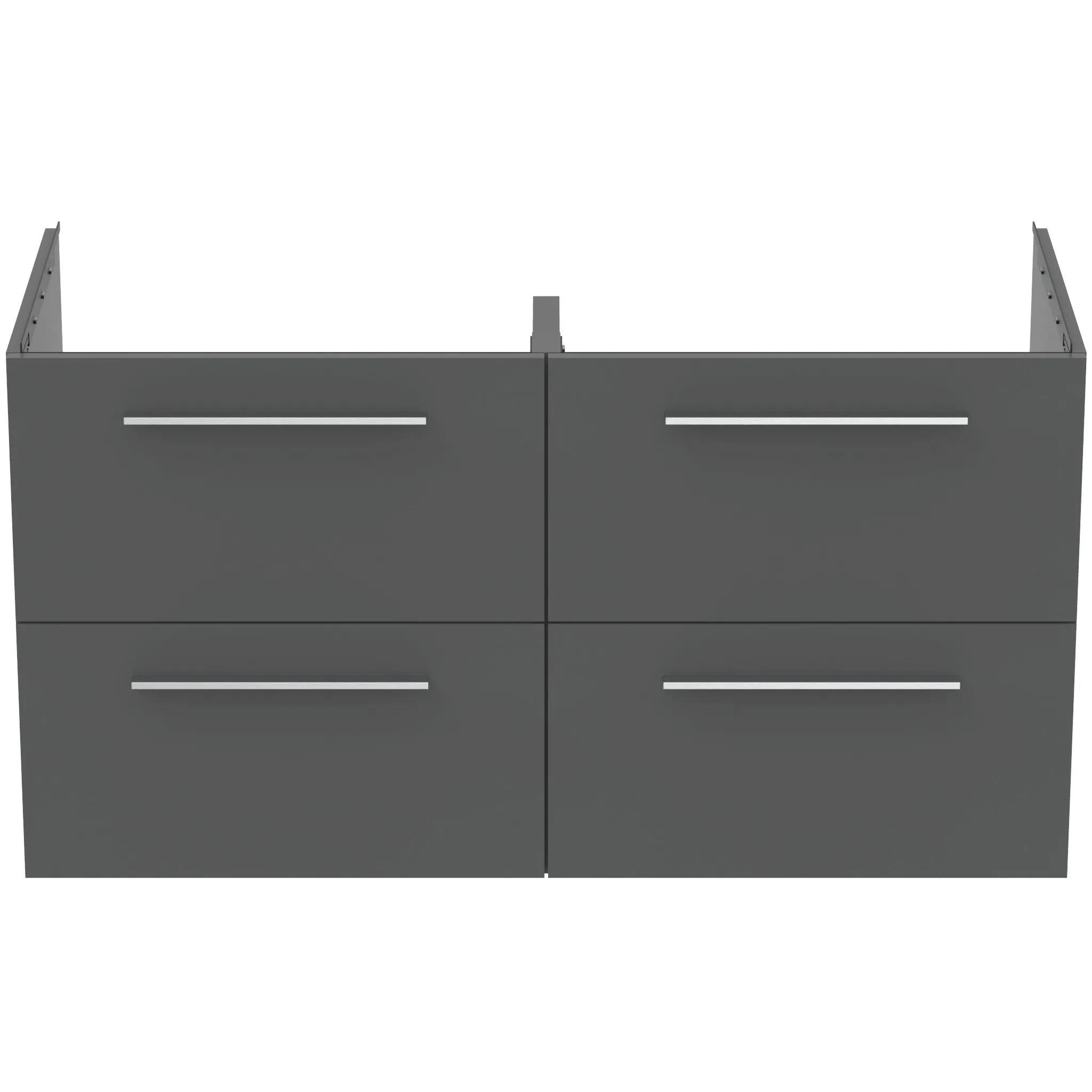 Ideal Standard Waschtischunterschrank „i.lifeB“ 120 × 63 × 50,5 cm Quarzgrau matt