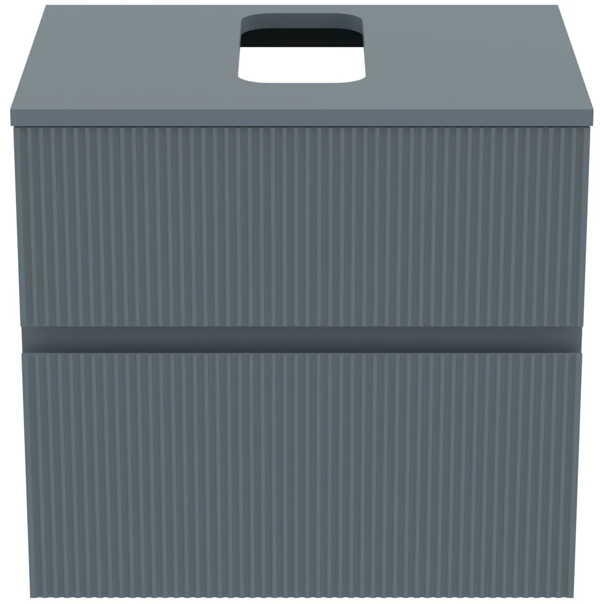 Ideal Standard Waschtischunterschrank „Finesse“ 60,2 × 55,8 × 44 cm Aschblau matt Ideal Standard Waschtischunterschrank „Finesse“ 60,2 × 55,8 × 44 cm Aschblau matt