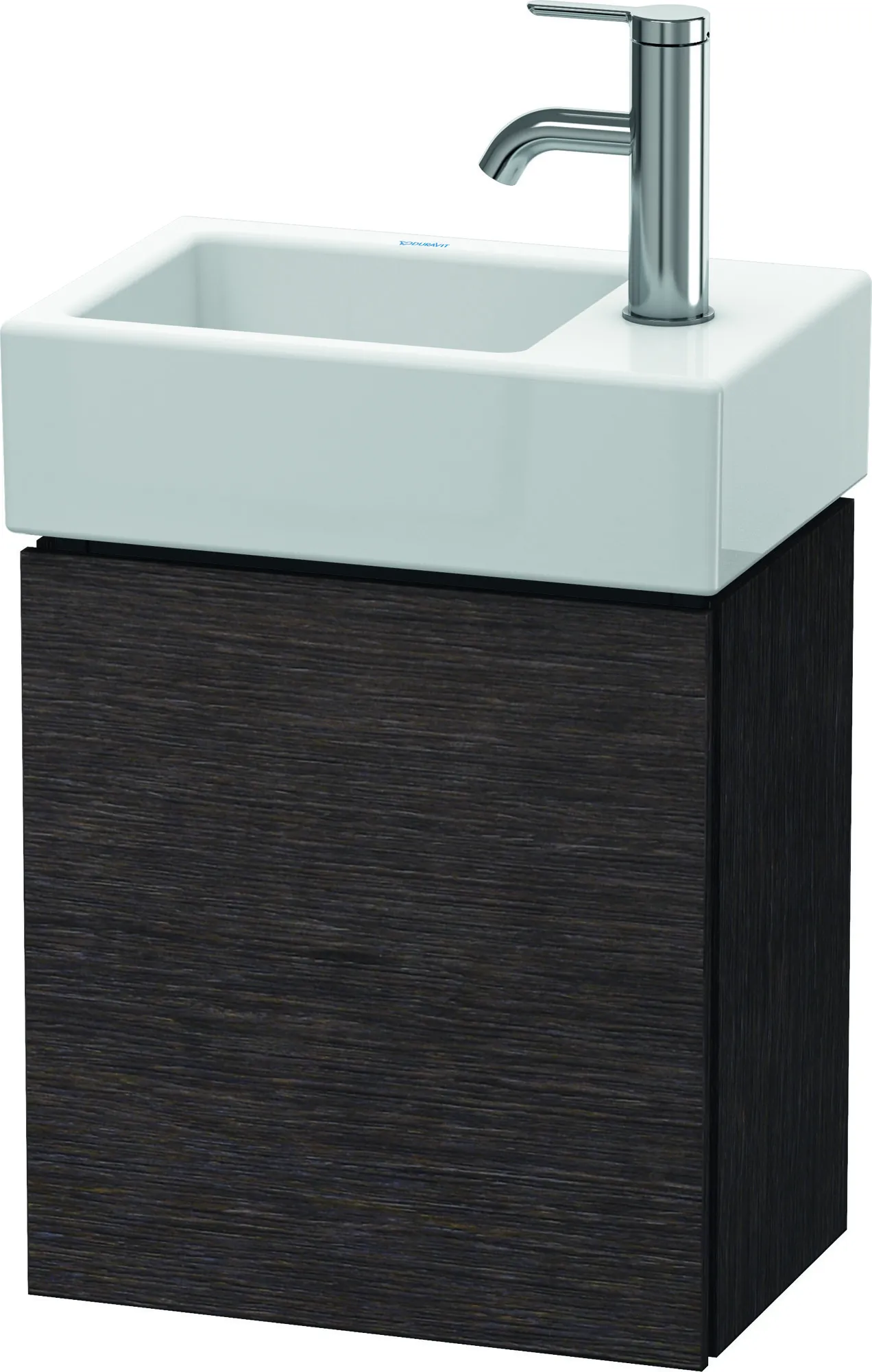 Duravit Waschtischunterschrank wandhängend „L-Cube“ 36,4 × 40 × 24,1 cm Eiche Dunkel gebürstet Duravit Waschtischunterschrank wandhängend „L-Cube“ 36,4 × 40 × 24,1 cm Eiche Dunkel gebürstet