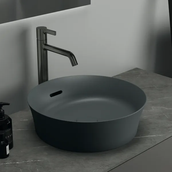 Ideal Standard Waschtischarmatur Joy, verl. Sockel, o. Ablgarn., Ausladung 170mm, Magnetic Grey Ideal Standard Waschtischarmatur Joy, verl. Sockel, o. Ablgarn., Ausladung 170mm, Magnetic Grey