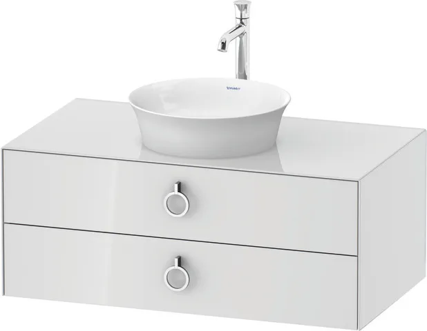 Duravit Waschtischunterschrank wandhängend „White Tulip“ 100 × 40,8 × 55 cm
