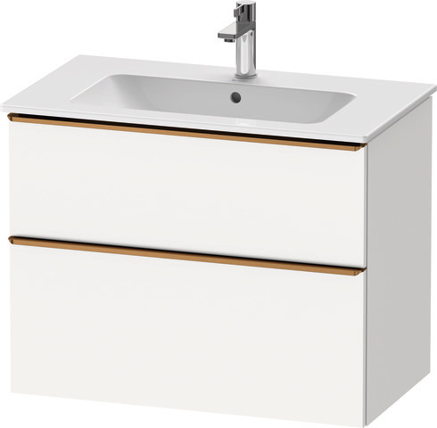 Duravit Waschtischunterschrank wandhängend „D-Neo“ 81 × 62,5 × 46,2 cm