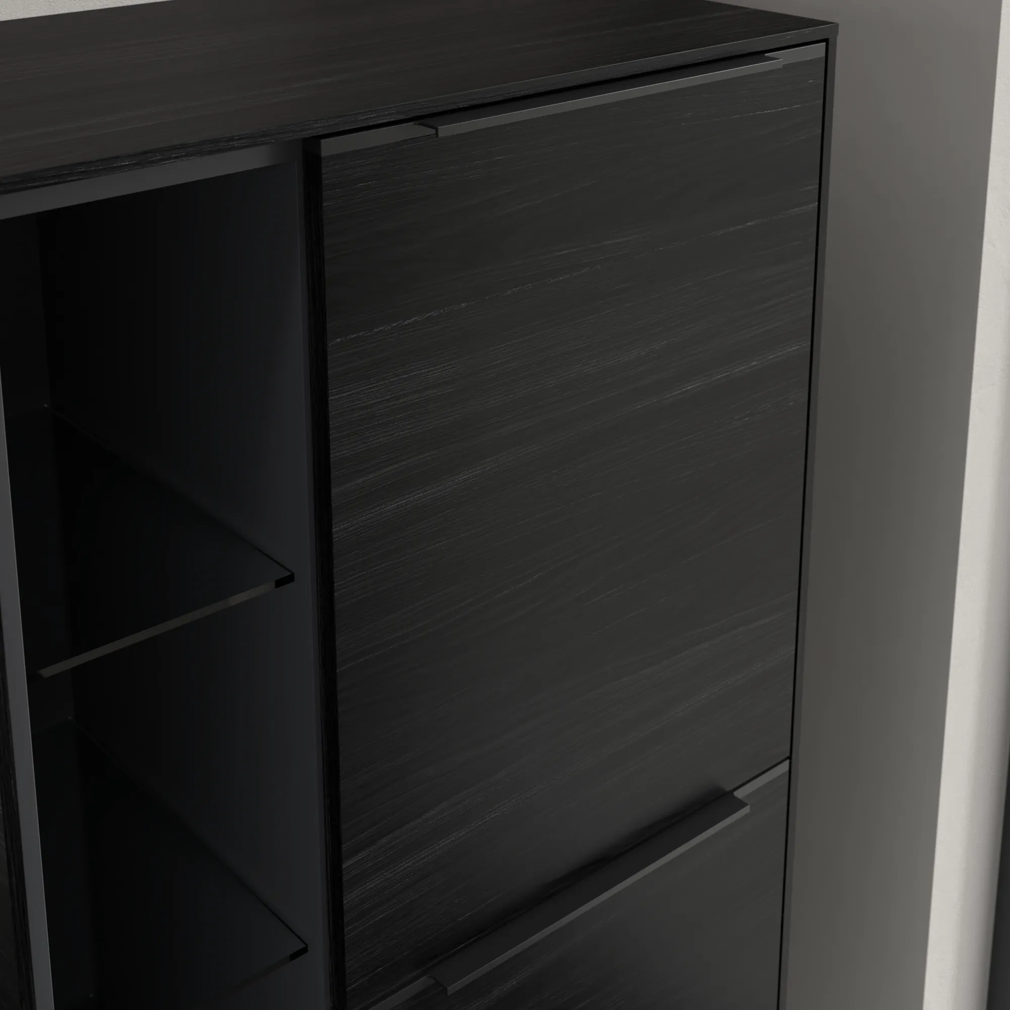 Villeroy & Boch Mittelschrank „Subway 3.0“ 57,4 × 120 × 36,2 × 36,2 cm 2 Türen, Anschlag (Scharnier) rechts, 2 Türen, Anschlag rechts Villeroy & Boch Mittelschrank „Subway 3.0“ 57,4 × 120 × 36,2 × 36,2 cm 2 Türen, Anschlag (Scharnier) rechts, 2 Türen, Anschlag rechts