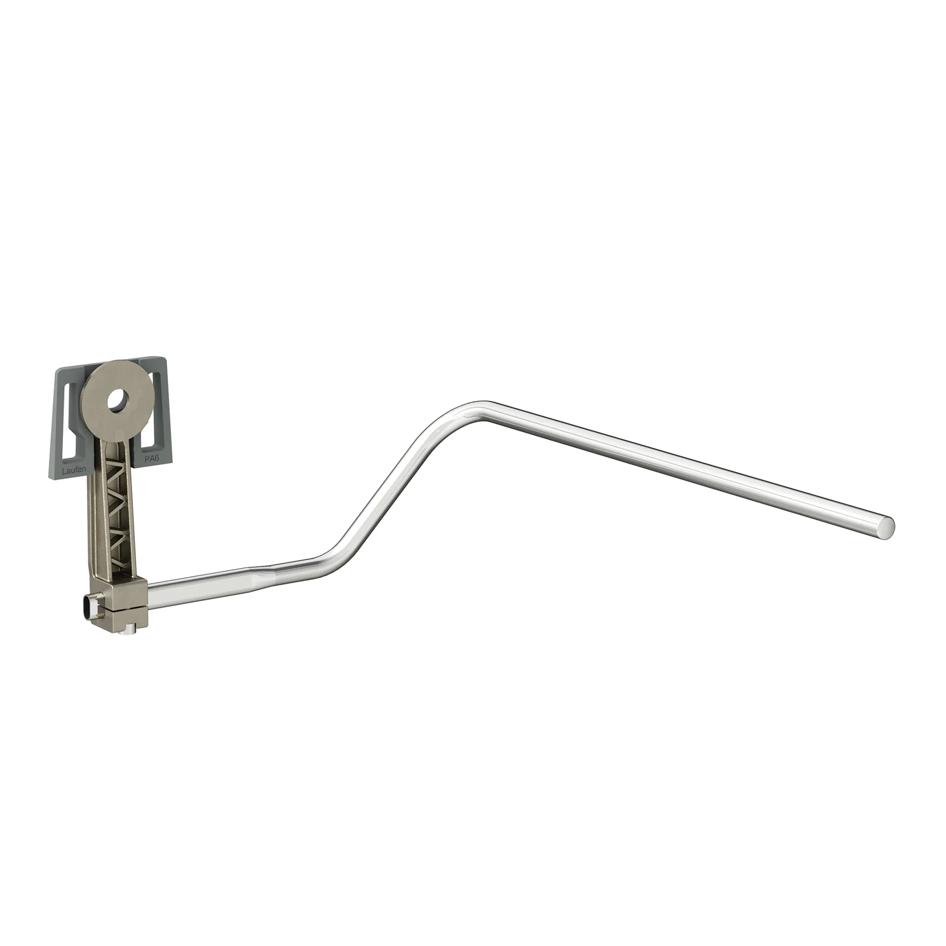 LANI Handtuchhalter lateral rechts, maximale Belastung: 5 kg, chrom, passend zu Waschtischen Kartell H810332 H810333 LUA H810081 H810082 H810083 H810084 H817085 H814081 MEDA H810112 VAL H810282