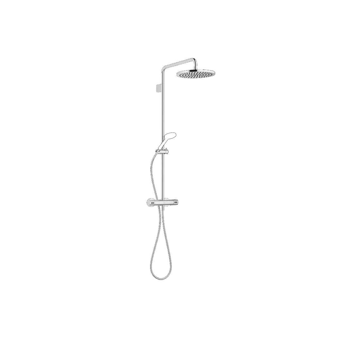 Shower Pipe mit Brause-Thermostat ohne Handbrause SERIENSPEZIFISCH Chrom 34460979