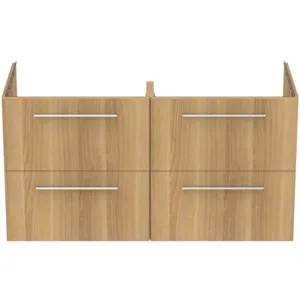 Ideal Standard Waschtischunterschrank „i.lifeB“ 120 × 63 × 50,5 cm Eiche Natur