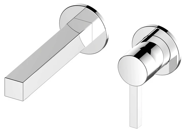 Edition 90 59016010201 Einhebel-Waschtischmischer UP Wandmontage Ausladung 187 mm verchromt Edition 90 59016010201 Einhebel-Waschtischmischer UP Wandmontage Ausladung 187 mm verchromt