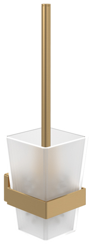 Villeroy & Boch Toilettenbürstengarnitur „Elements-Striking“ 11,8 cm in chrom, Befestigung verdeckt