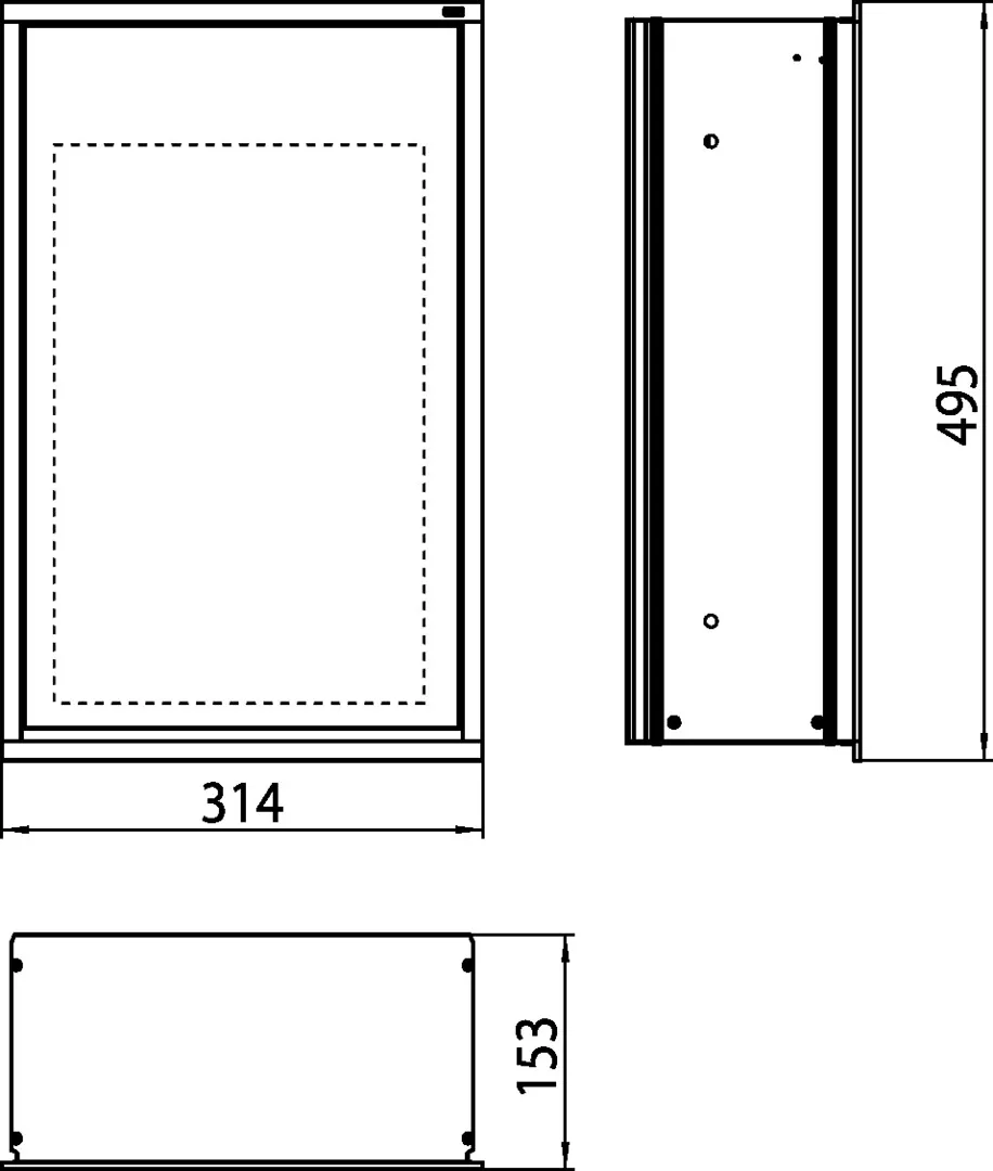 emco Modul „asis module 300“ 31,4 × 49,5 × 15,3 cm in aluminium (silber, matt) / schwarz emco Modul „asis module 300“ 31,4 × 49,5 × 15,3 cm in aluminium (silber, matt) / schwarz