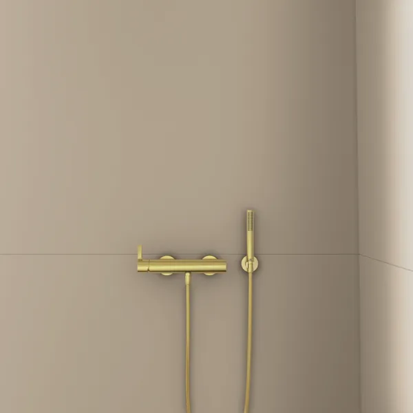 Ideal Standard Brausearmatur Aufputz Joy, Brushed Gold