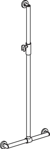 HEWI Haltegriff „System 900“, Befestigung verdeckt HEWI Haltegriff „System 900“, Befestigung verdeckt