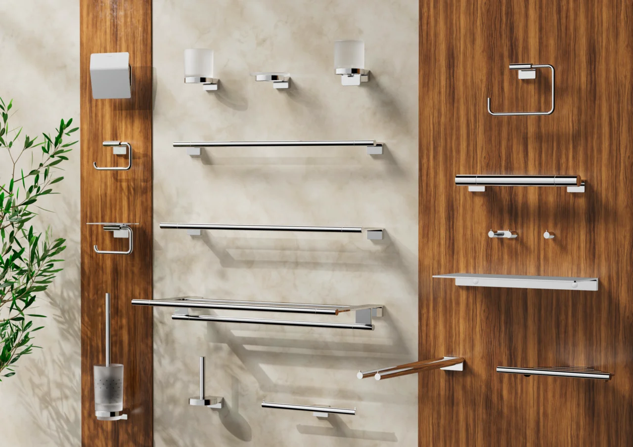 Hansgrohe AddStoris S Seifenschale Chrom, Wandmontage, Mattglas, Metallhalterung, Bohrabstand 26 mm, Bohrloch Ø 6 mm Hansgrohe AddStoris S Seifenschale Chrom, Wandmontage, Mattglas, Metallhalterung, Bohrabstand 26 mm, Bohrloch Ø 6 mm