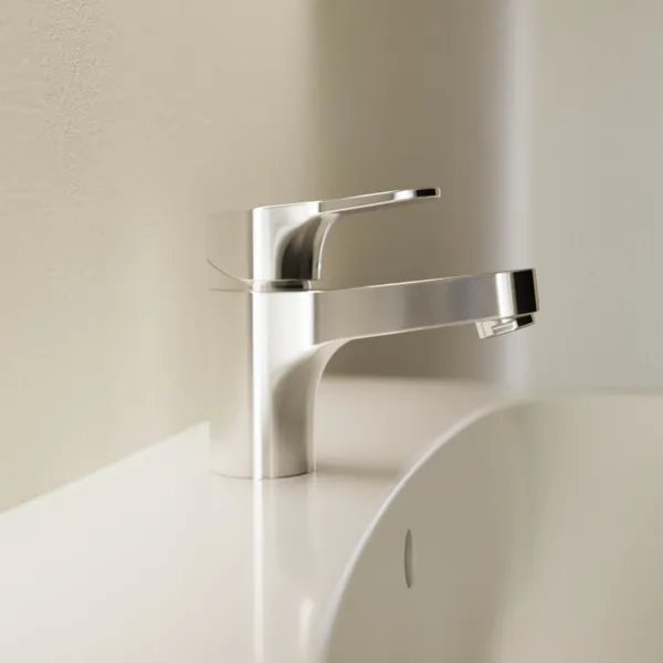 Ideal Standard Waschtischarmatur H60 Cerabase BlueStart, DN 15, 106mm Ausladung, Chrom Ideal Standard Waschtischarmatur H60 Cerabase BlueStart, DN 15, 106mm Ausladung, Chrom