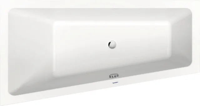 Duravit Badewanne „No.1“ trapez 1600 × 850 mm, links in Weiß Duravit Badewanne „No.1“ trapez 1600 × 850 mm, links in Weiß