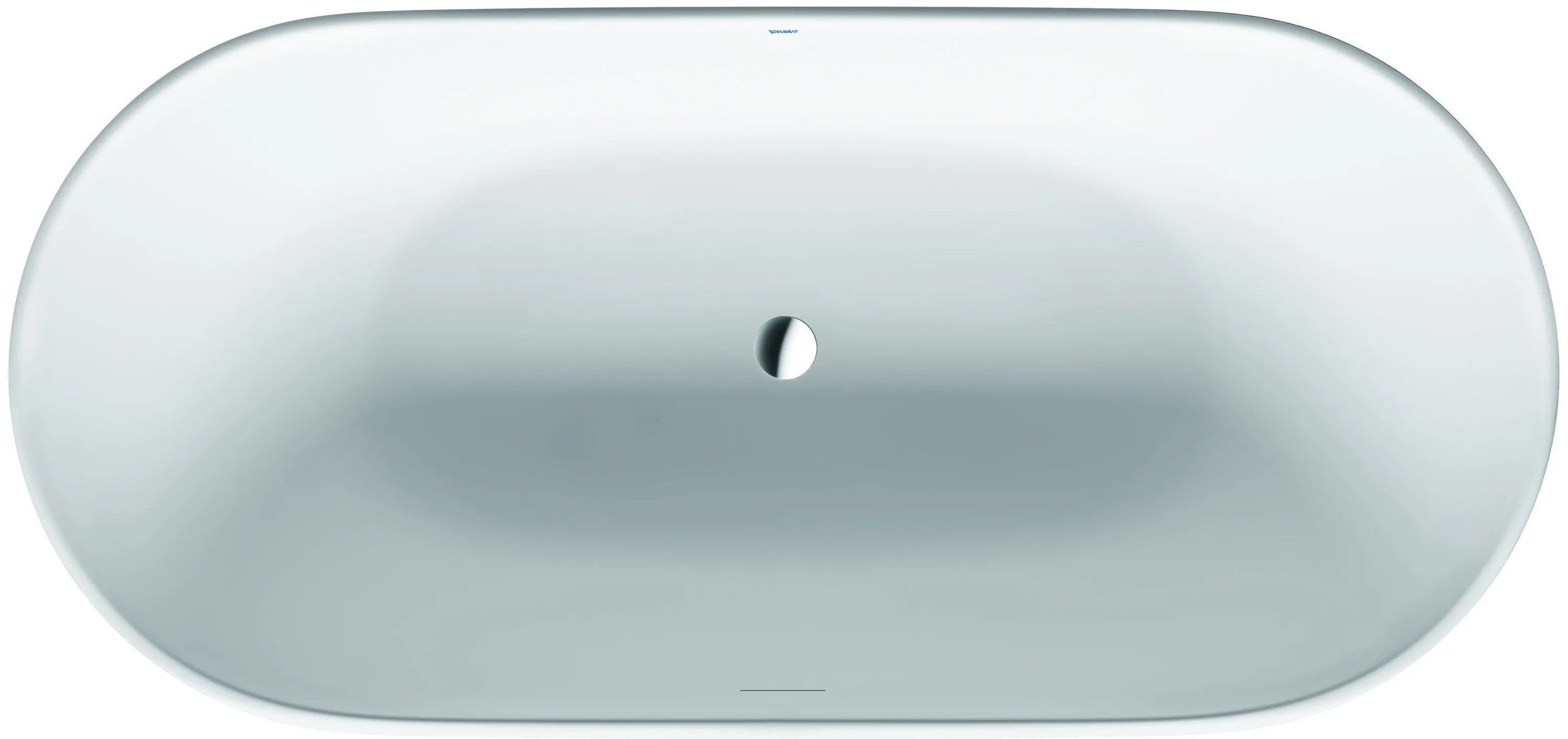 Duravit Badewanne „Luv“ freistehend oval 1600 × 750 mm in Weiß (matt) Duravit Badewanne „Luv“ freistehend oval 1600 × 750 mm in Weiß (matt)