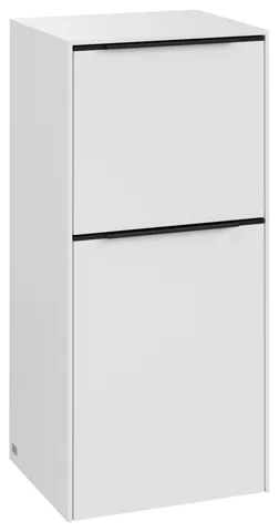 Villeroy & Boch Seitenschrank „Subway 3.0“ 40 × 86 × 36,2 × 36,2 cm 1 Auszug, 1 Tür, Anschlag (Scharnier) rechts, 1 Tür, Anschlag rechts
