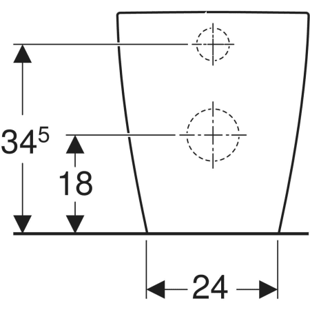 Stand-Tiefspül-WC „iCon“ 36 × 41 × 56 cm in weiß alpin, ohne Spülrand Stand-Tiefspül-WC „iCon“ 36 × 41 × 56 cm in weiß alpin, ohne Spülrand