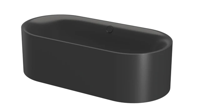 Bette oval Badewanne „BetteLux Oval Silhouette“ 190 × 90 cm in Slate