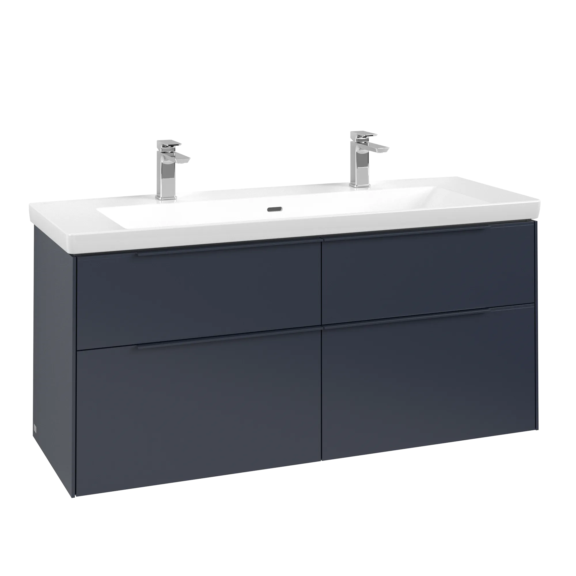 Villeroy & Boch Subway 3.0 Waschbeckenunterschrank C60202, Marine Blue, 1272x576x478 mm