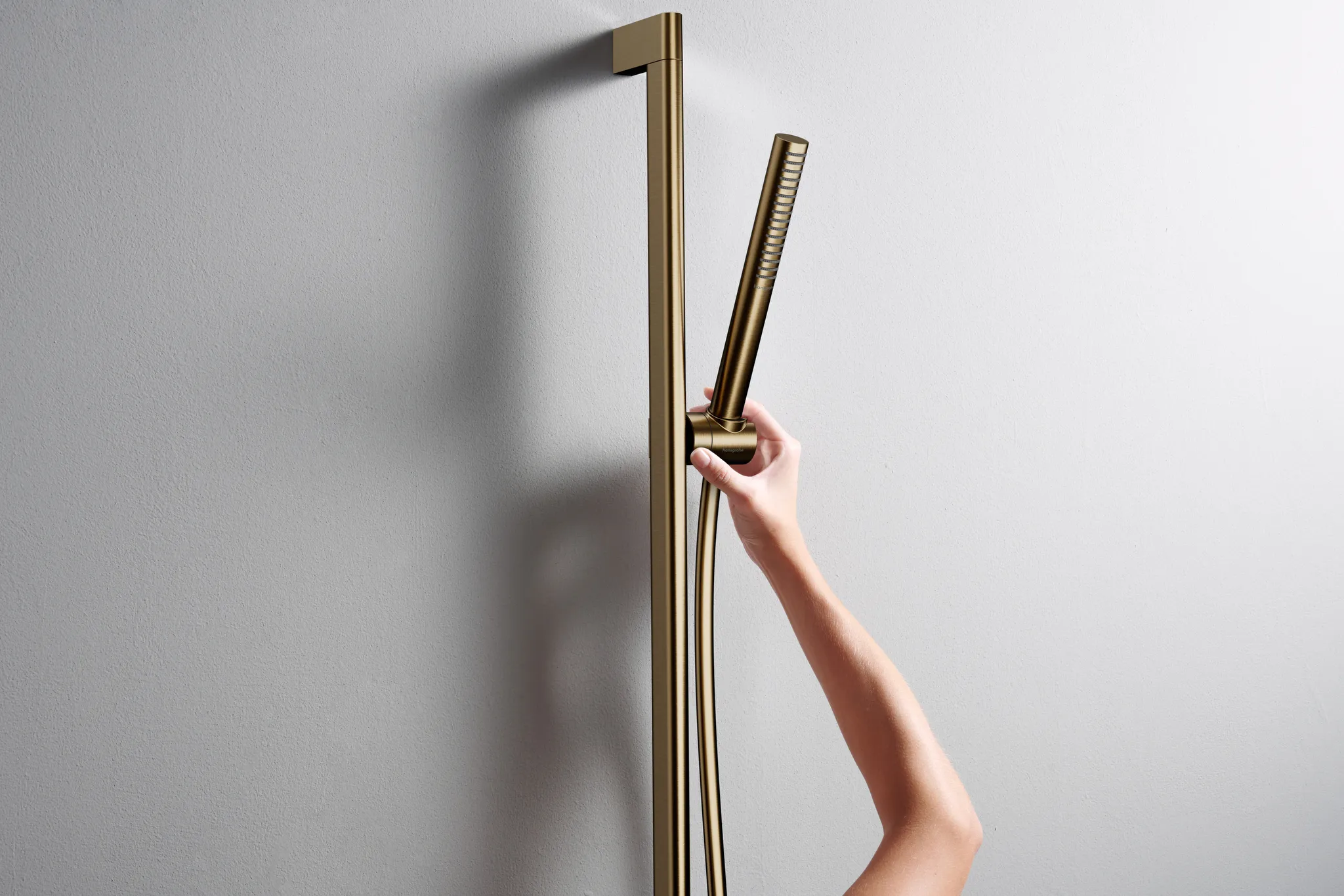 Unica Brausestange S Puro 90 cm mit Easy Slide Handbrausehalter und Isiflex Brauseschlauch 160 cm Chrom Unica Brausestange S Puro 90 cm mit Easy Slide Handbrausehalter und Isiflex Brauseschlauch 160 cm Chrom