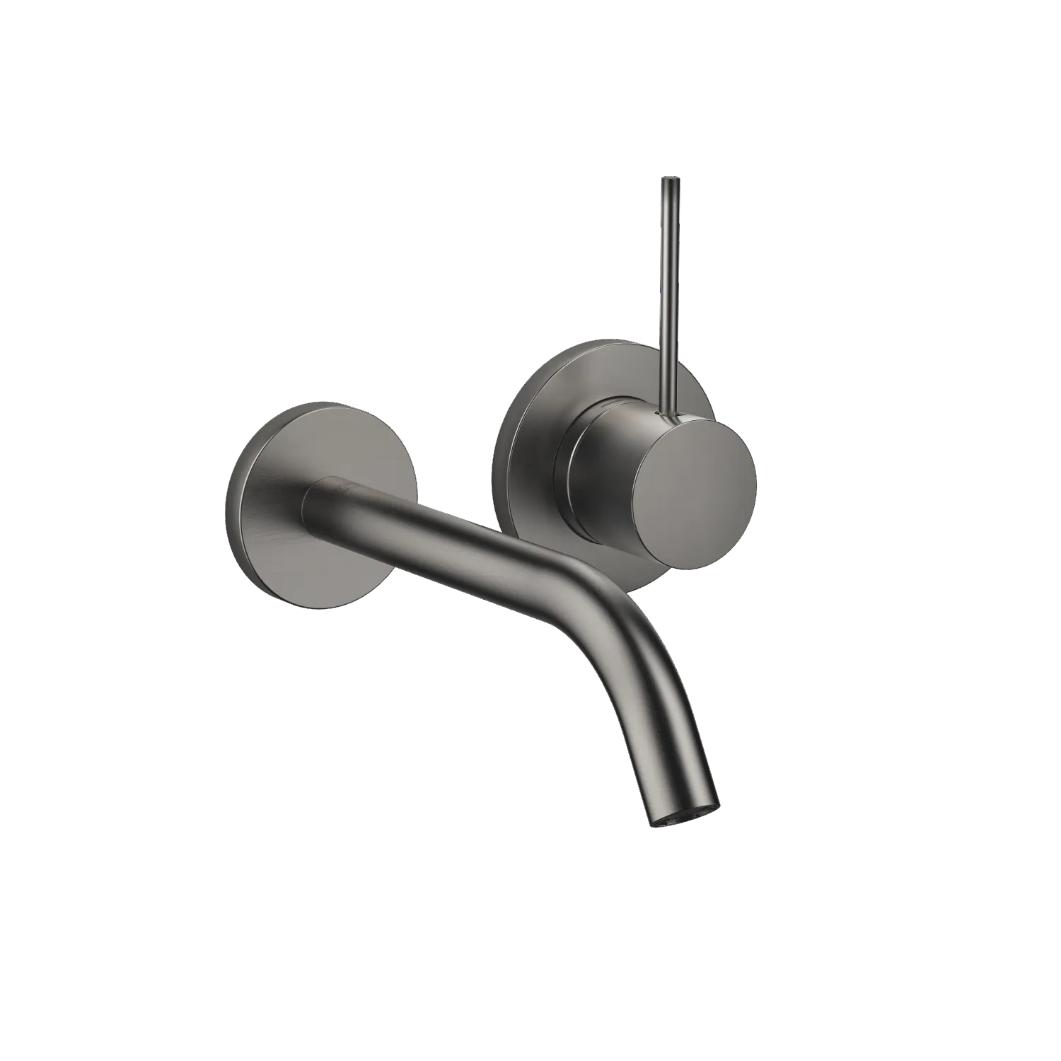Dornbracht META SLIM Waschtisch-Wand-Einhandbatterie ohne Ablaufgarnitur Dark Platinum gebürstet 36860662